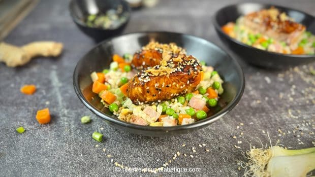 pavés de saumon au airfryer