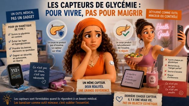 capteurs de glycémie