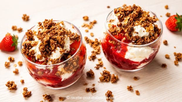 Eton Mess sans meringue IG bas