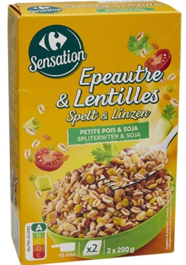 epeautre et lentilles