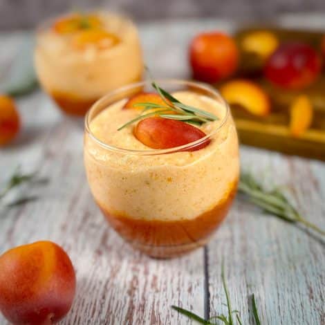 mousse abricot skyr romarin