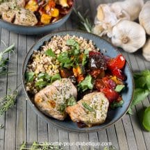 ratatouille au air fryer au thon et cereales ig bas