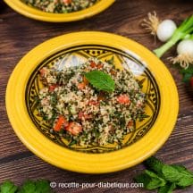 Taboulé au quinoa à la libanaise