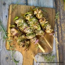 brochettes d'agneau