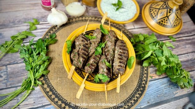 Brochettes façon Adana Kebab