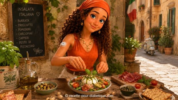 salade diabétique