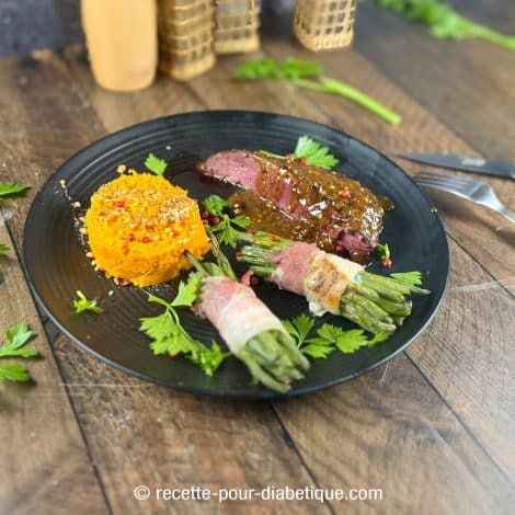 Magret de canard à la moutarde à l'ancienne