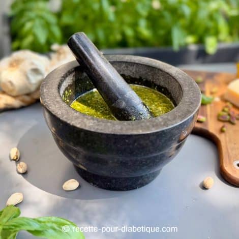 pesto à la pistache