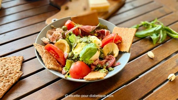 Salade italienne à la Burrata