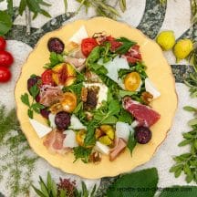 Salade charcuterie fromage corse