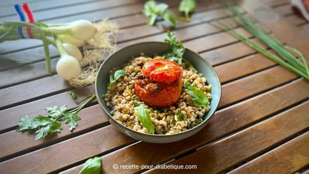 tomates farcies au airfryer