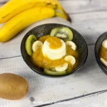 Faisselle aux fruits exotiques